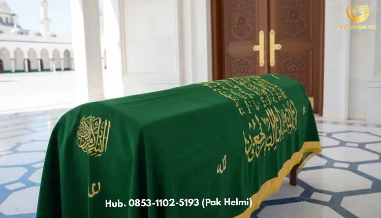 Kain Keranda Jenazah Karet