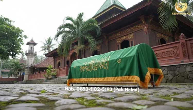 Kain Keranda Jenazah Kapuk