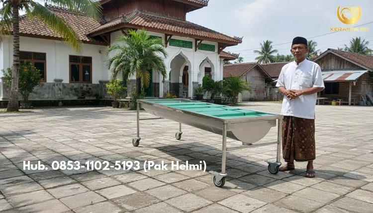 Meja Pemulasaraan Jenazah Jakarta Timur