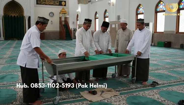 Meja Memandikan Jenazah Kepulauan Seribu