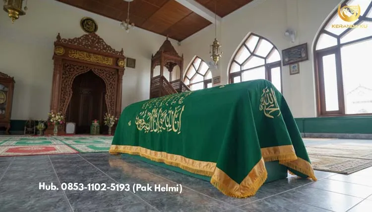 Kain Keranda Full Bordir Karangbahagia
