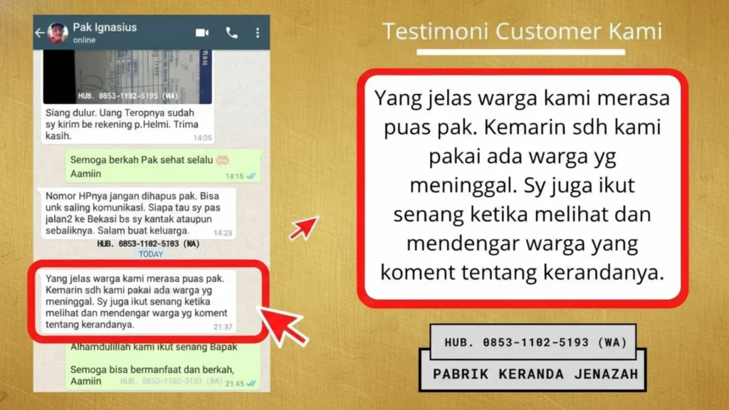 Meja Pemandian Jenazah Cirebon